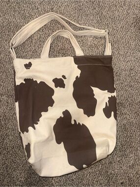 Urban Outfitters Cow Print Tote Bag